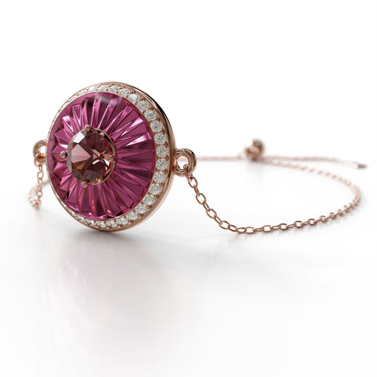 Sinan Bracelet - Rubellite