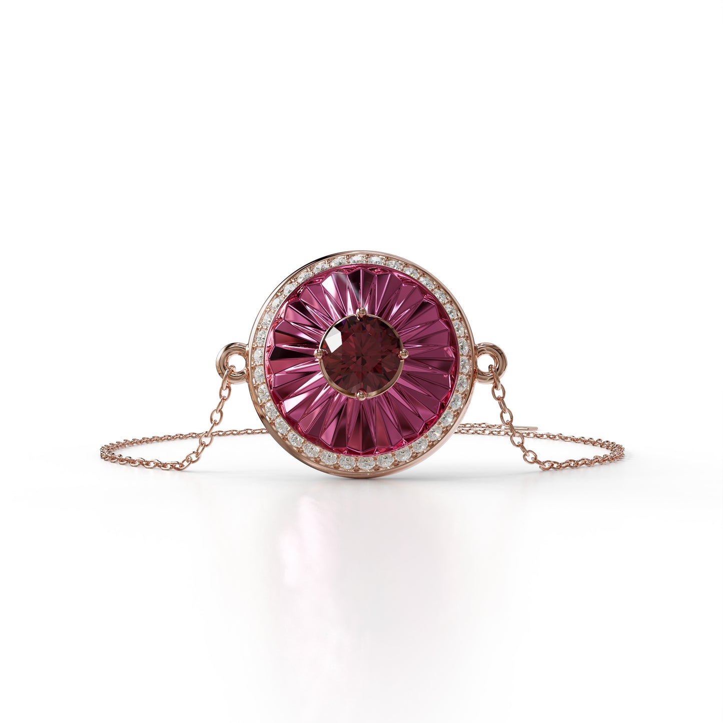 Sinan Bracelet - Rubellite