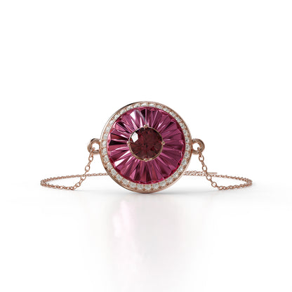 Sinan Bracelet - Rubellite