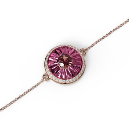 Sinan Bracelet - Rubellite