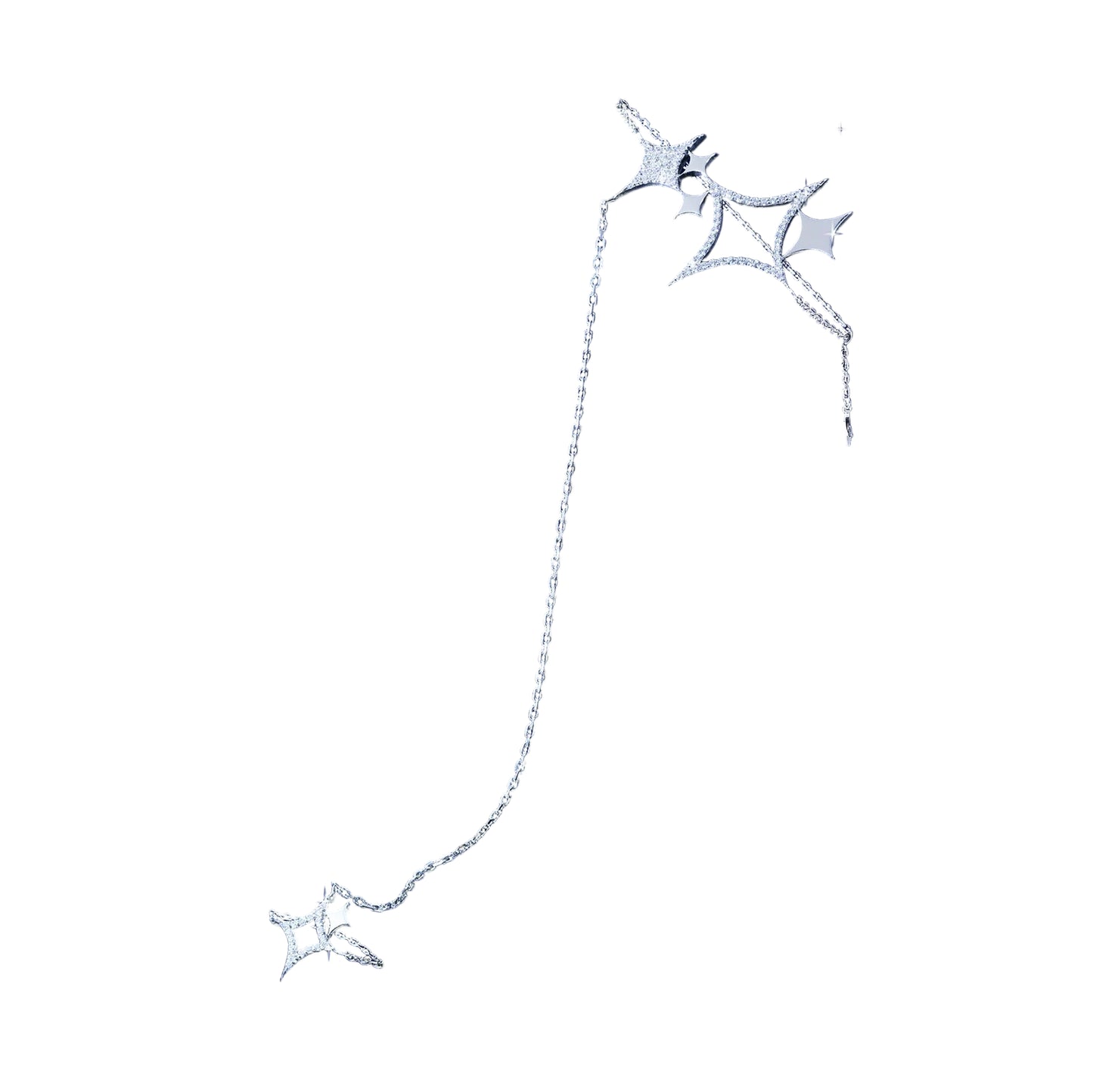 Star-shaped bracelet ring