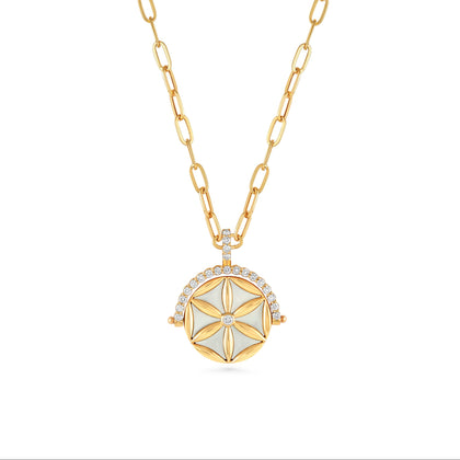 Turn of Truth Medallion Pendant
