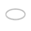 Diamond bracelet on a white background