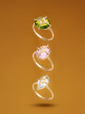 Tesra Peridot Ring