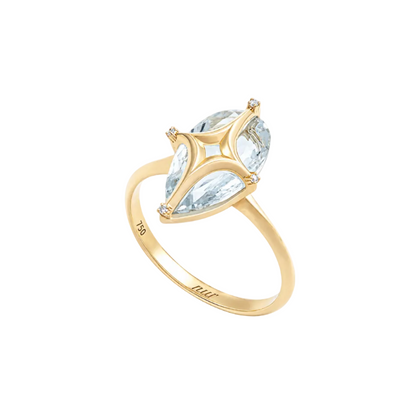Tesra Aquamarine Ring