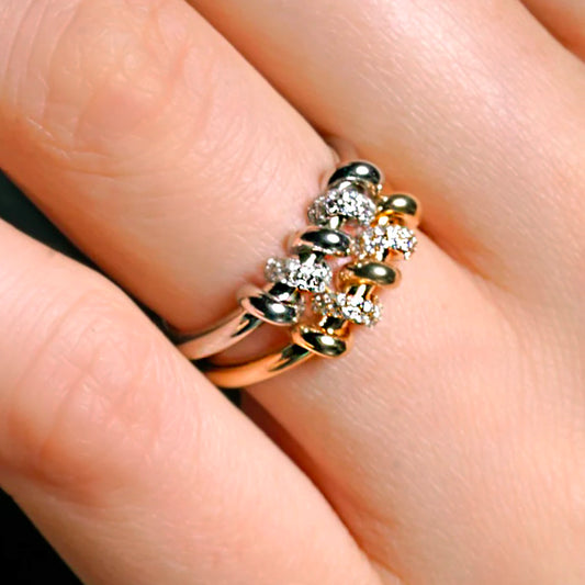 The Screw Diamond Ring