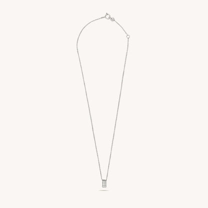 Triad Diamond Necklace (White Gold)