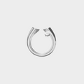 Gold ring with diamond