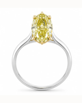 Adrisya golden hour ring 2 18k two tone gold ring alternate view