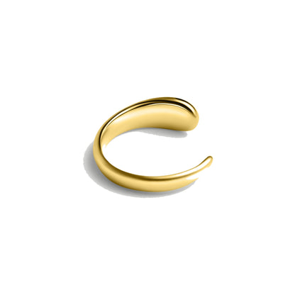 ALLAMI Ezil Ring in yellow gold on white background