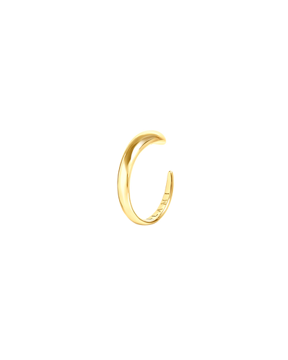 ALLAMI Ezil Ring in yellow gold, side view