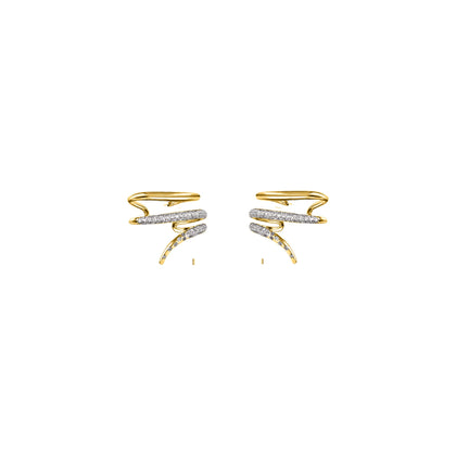 Loria Cuff Diamond Earring