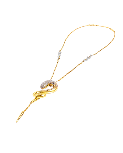 ALLAMI SAORA Necklace in 18k yellow gold, alternate view