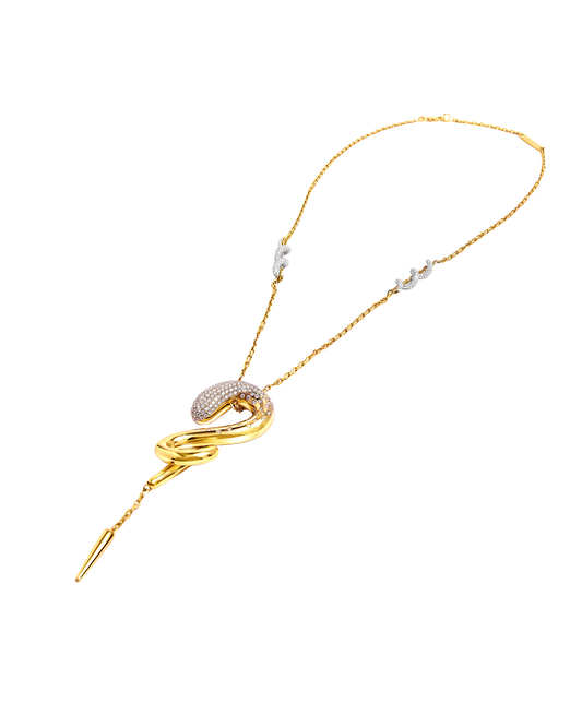 ALLAMI SAORA Necklace in 18k yellow gold, alternate view