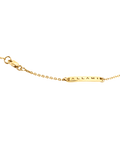 ALLAMI SAORA Necklace in 18k yellow gold, brand clasp detail