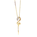 ALLAMI SAORA Necklace in 18k yellow gold, front view