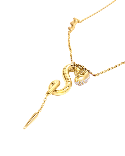 ALLAMI SAORA Necklace in 18k yellow gold, pendant detail