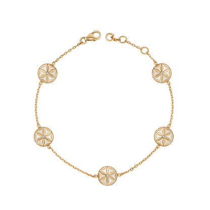 Flower of Elements Bracelet (5 Flowers)