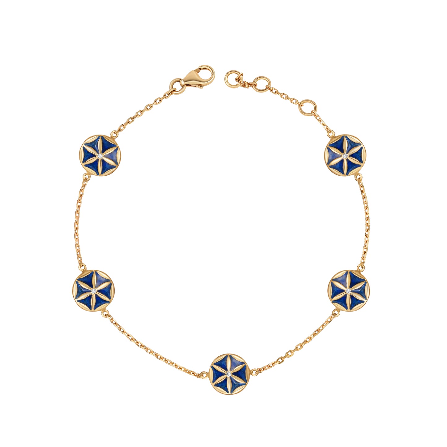 Flower of Elements Bracelet (5 Flowers)