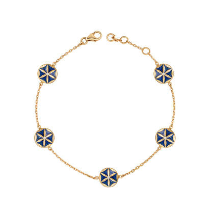 Flower of Elements Bracelet (5 Flowers)