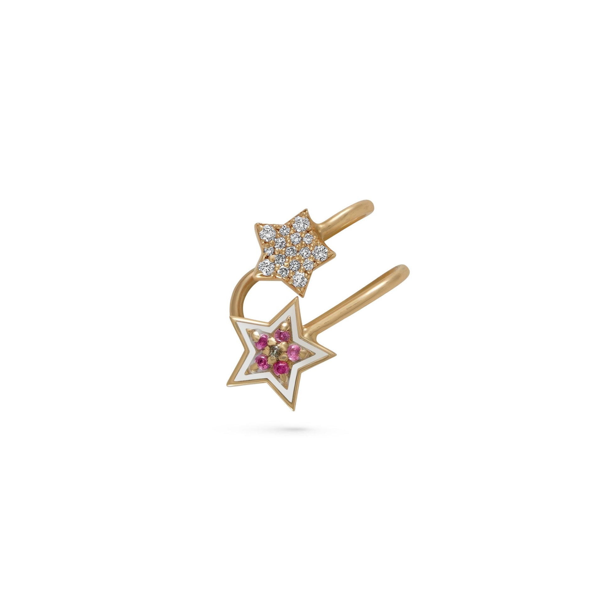 Alternate view of By2wenty5 Star Ear Cuff