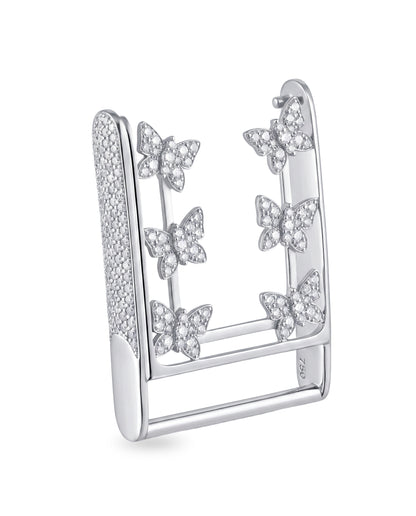 Caleums Aurelia Flutter 18K White Gold Whoop Cover