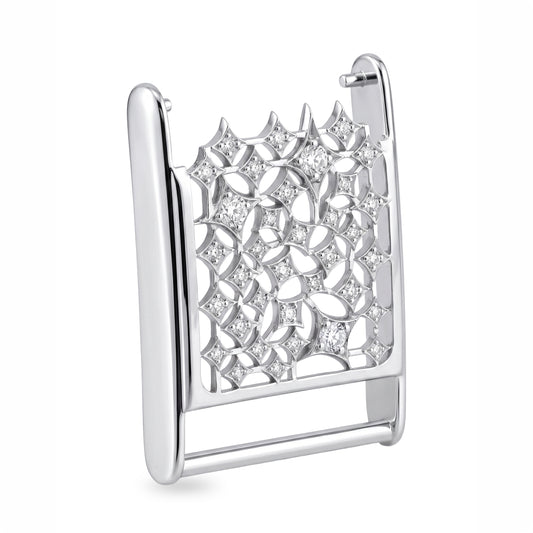 Caleums Starweave — Diamond Whoop Cover 18K White Gold Whoop Cover