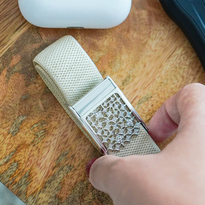 Caleums Starweave — Diamond Whoop Cover 18K White Gold Whoop Cover