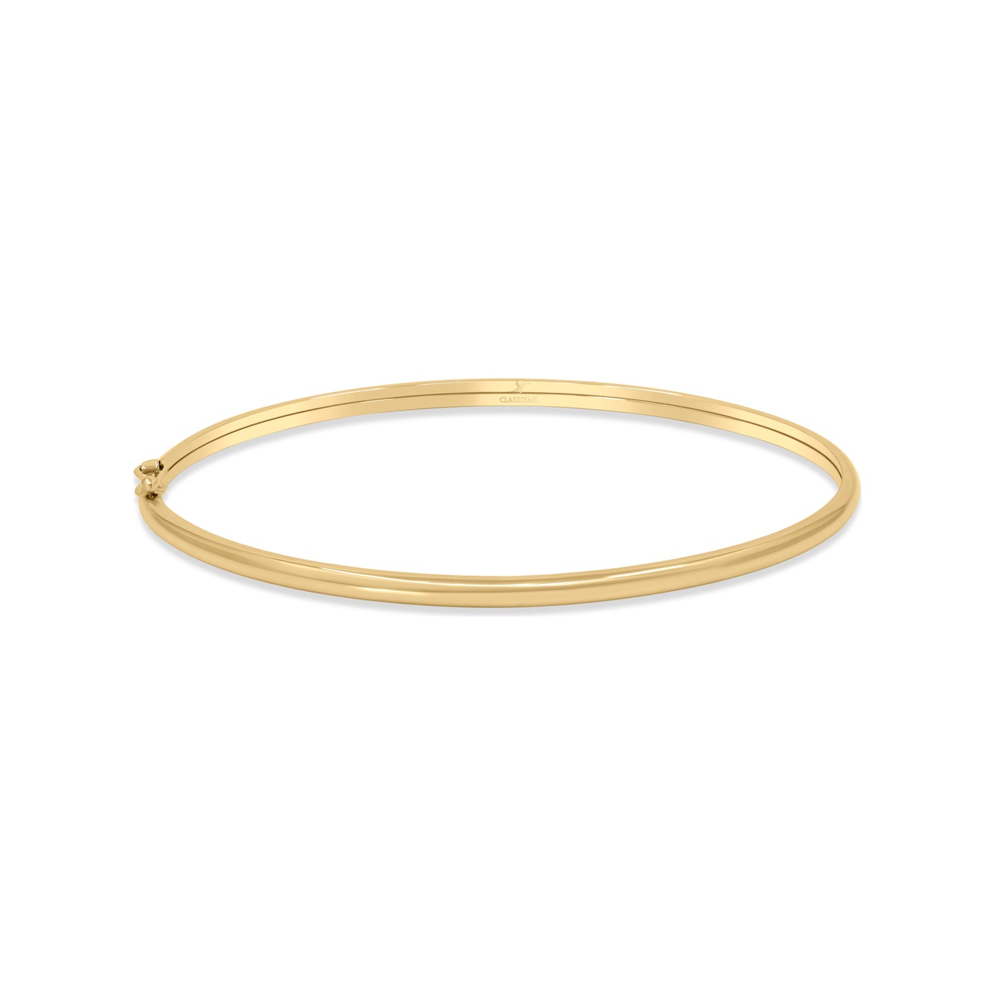 Classiyah Effortless Elegance Bangle in 18K gold