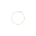 Classiyah Pearl Whisper Bracelet in 18K gold with mother-of-pearl