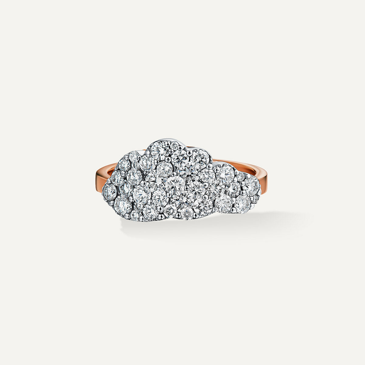 D’NOUR Cloud Love Full Diamond Ring product view