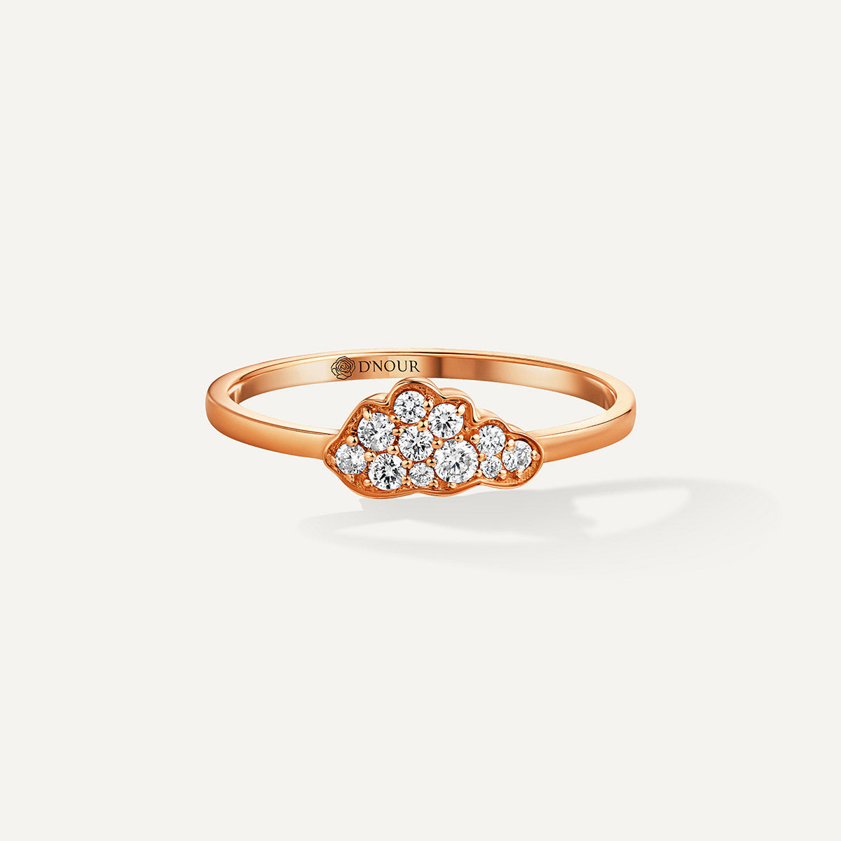 D’NOUR Cloud Love Mini Diamond Ring product view