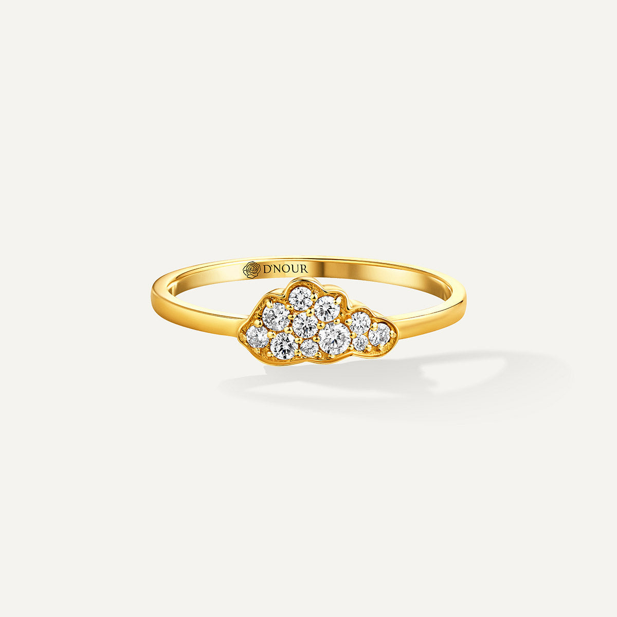 D’NOUR Cloud Love Mini Diamond Ring product view