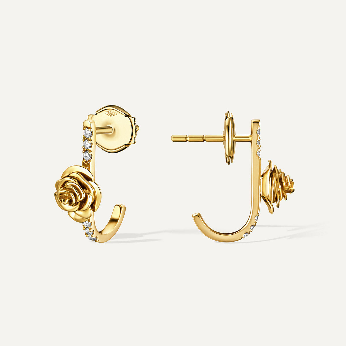 D’NOUR Rose Thank You Diamond Earrings product view