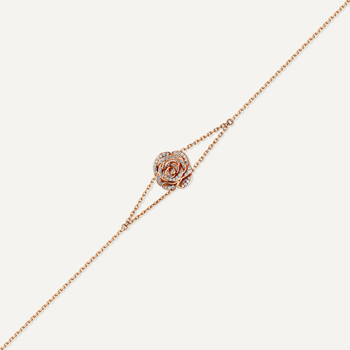 D’NOUR Rose Thank You Full Diamond Mini Bracelet product view