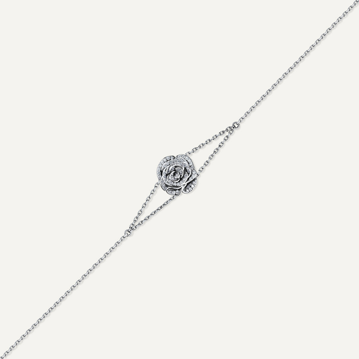 D’NOUR Rose Thank You Full Diamond Mini Bracelet product view