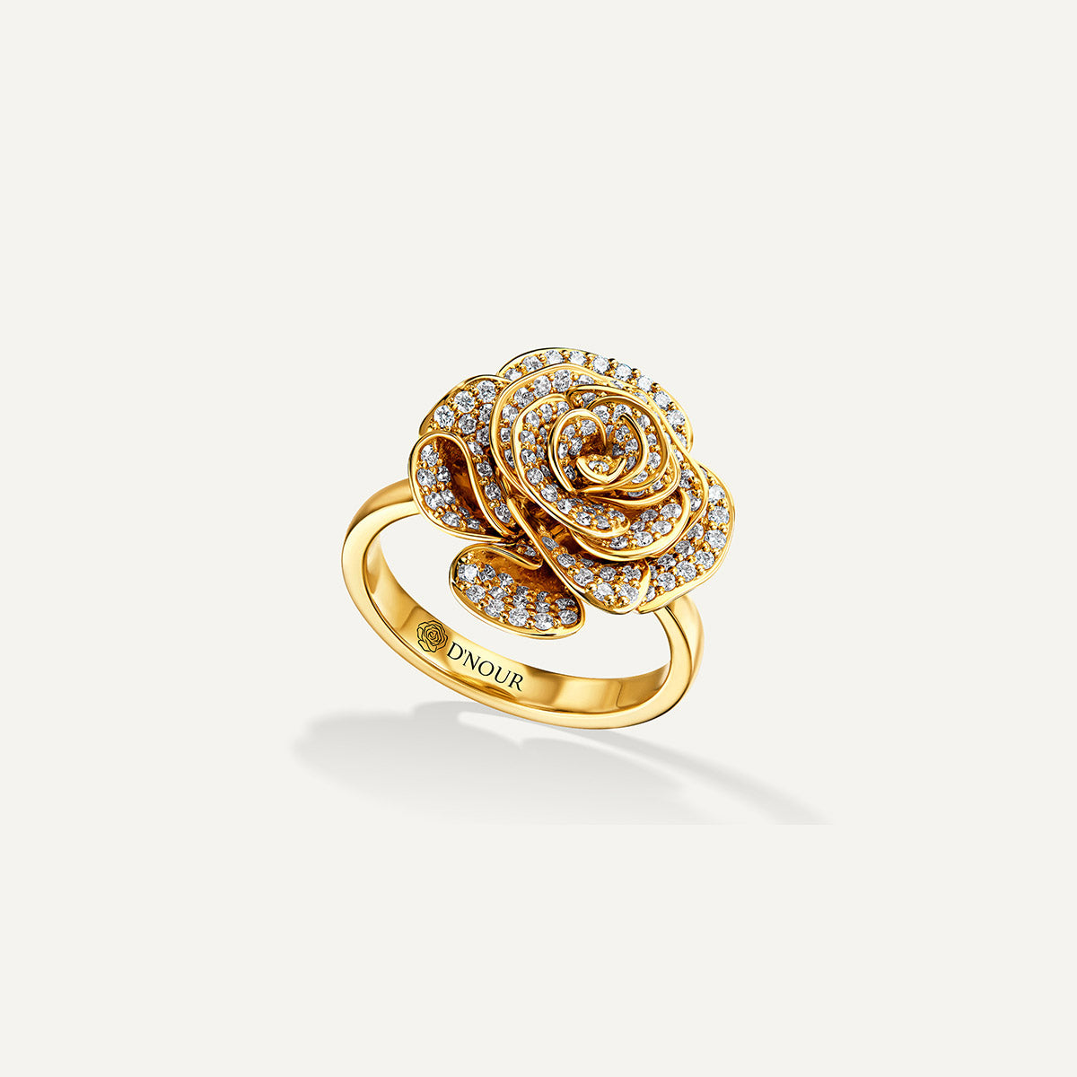 D'NOUR Rose Thank You Full Diamond Ring