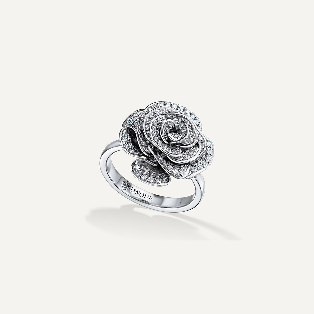 D'NOUR Rose Thank You Full Diamond Ring