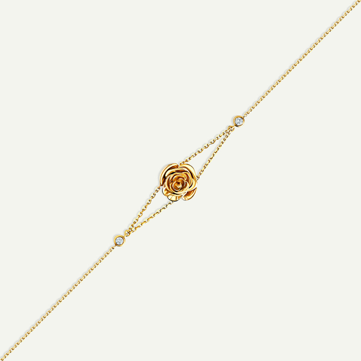 D’NOUR Rose Thank You Gold Mini Bracelet product view