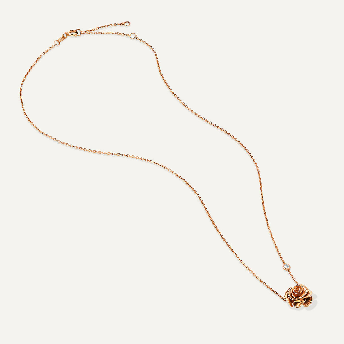 D'NOUR Rose Thank You Gold Mini Pendant