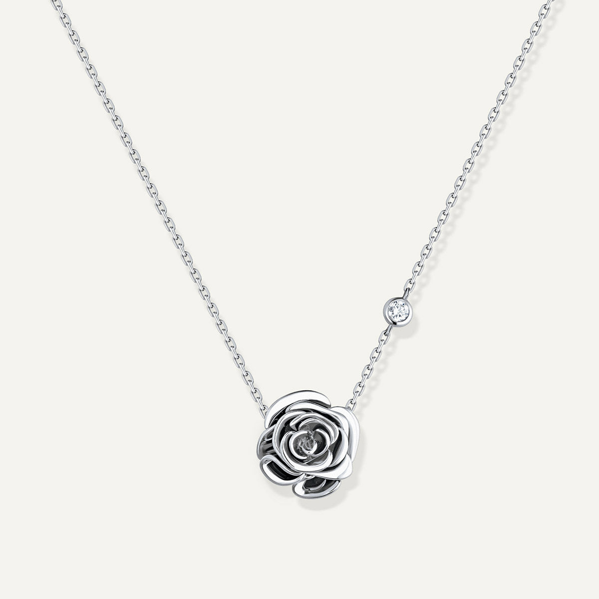 D'NOUR Rose Thank You Gold Mini Pendant