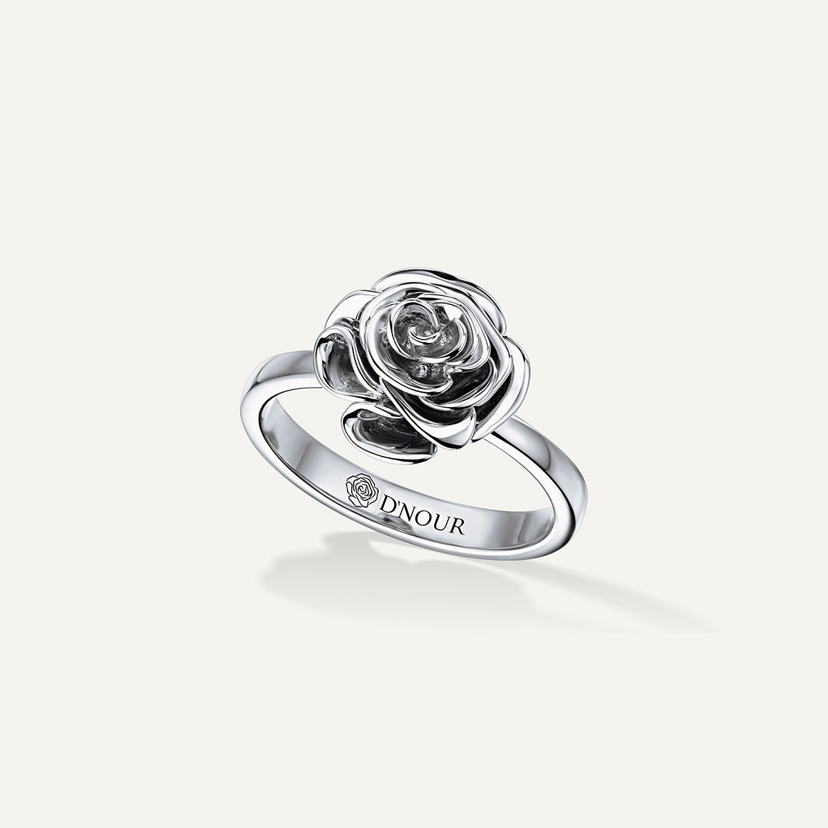 D'NOUR Rose Thank You Gold Mini Ring