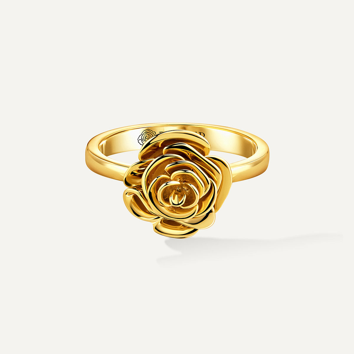 D'NOUR Rose Thank You Gold Mini Ring