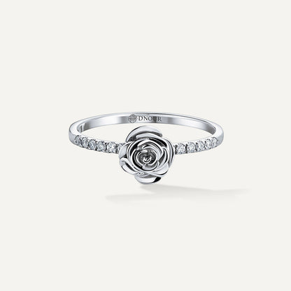 D'NOUR Rose Thank You Mini 12 Diamond Ring