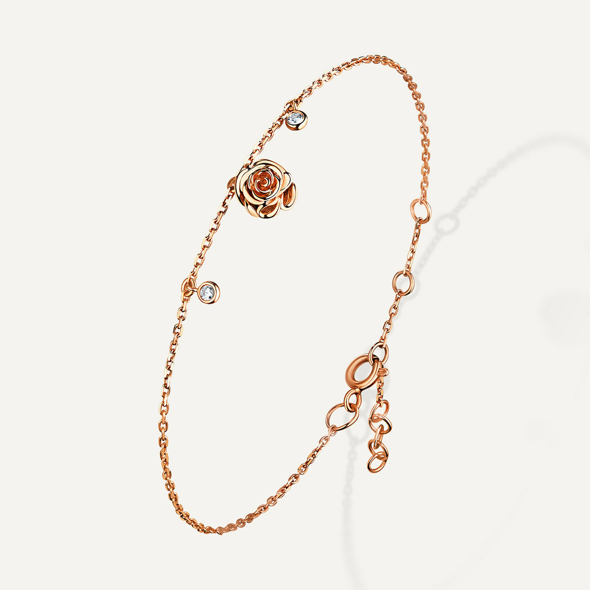 D'NOUR Rose Thank You Mini Diamond Bracelet