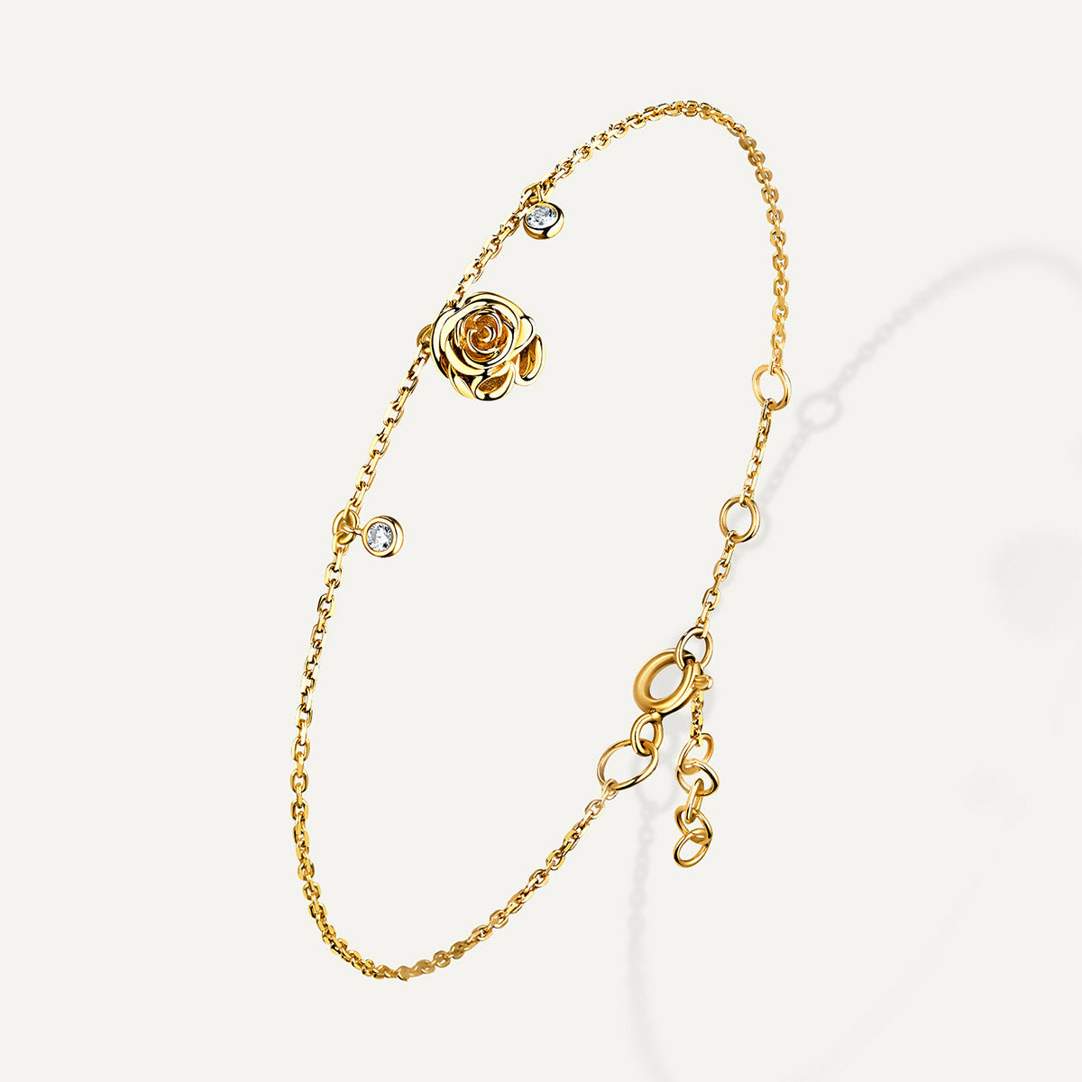 D'NOUR Rose Thank You Mini Diamond Bracelet