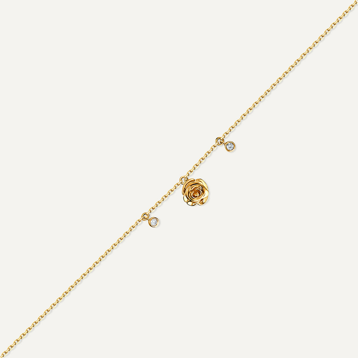D'NOUR Rose Thank You Mini Diamond Bracelet