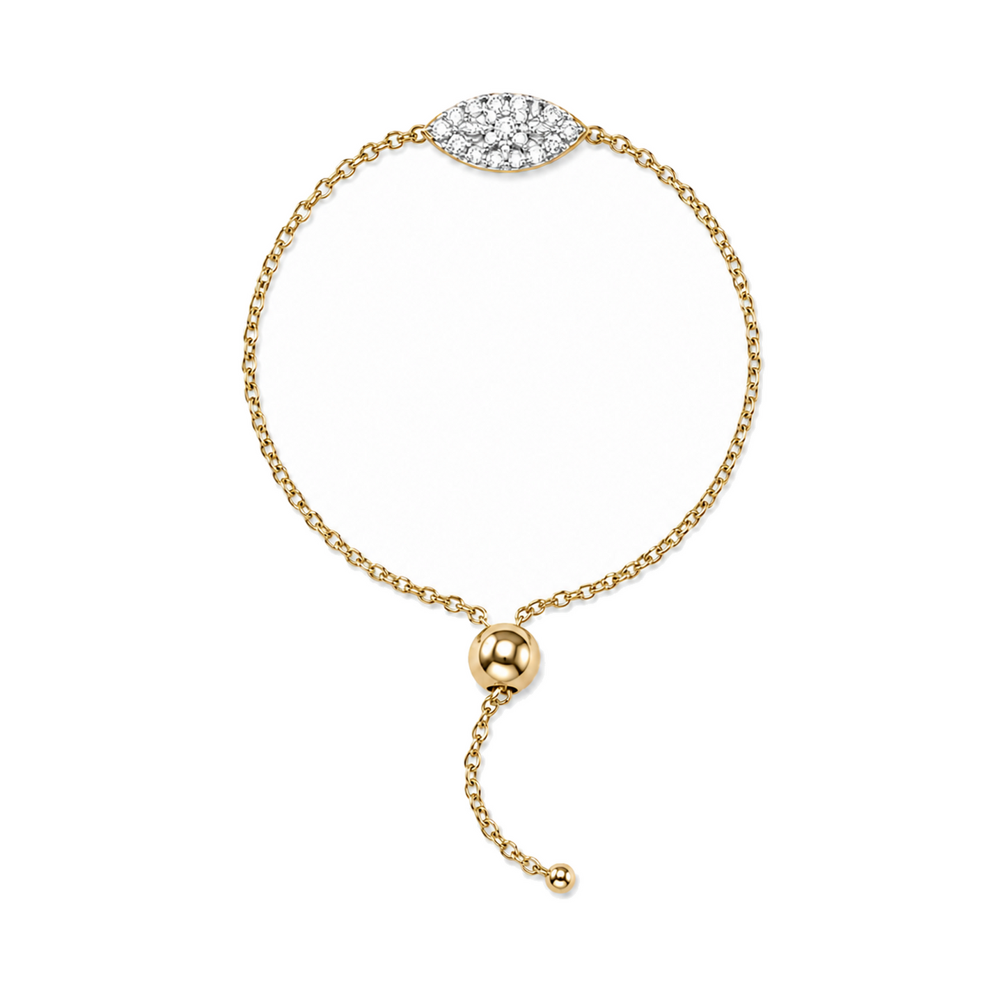 D by DONYDO Align Marquise Diamond Ring in 18K yellow gold