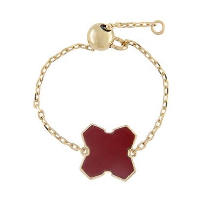 AuraAlign Grounded Ring by Donydo – Yellow Gold Enamel face