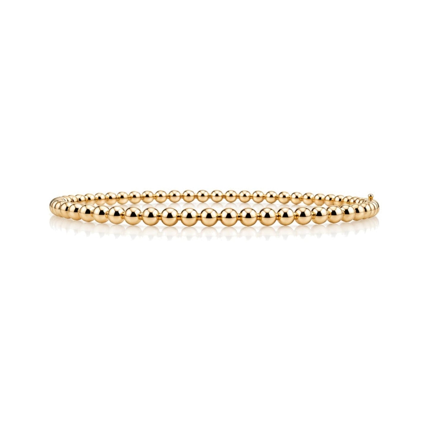 Gaia Gold Gaia Ball Bracelet in 18K gold, side angle